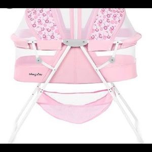 Pink bassinet
